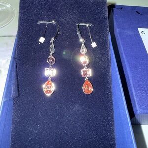 Swarovski Drop Multicolor Earrings